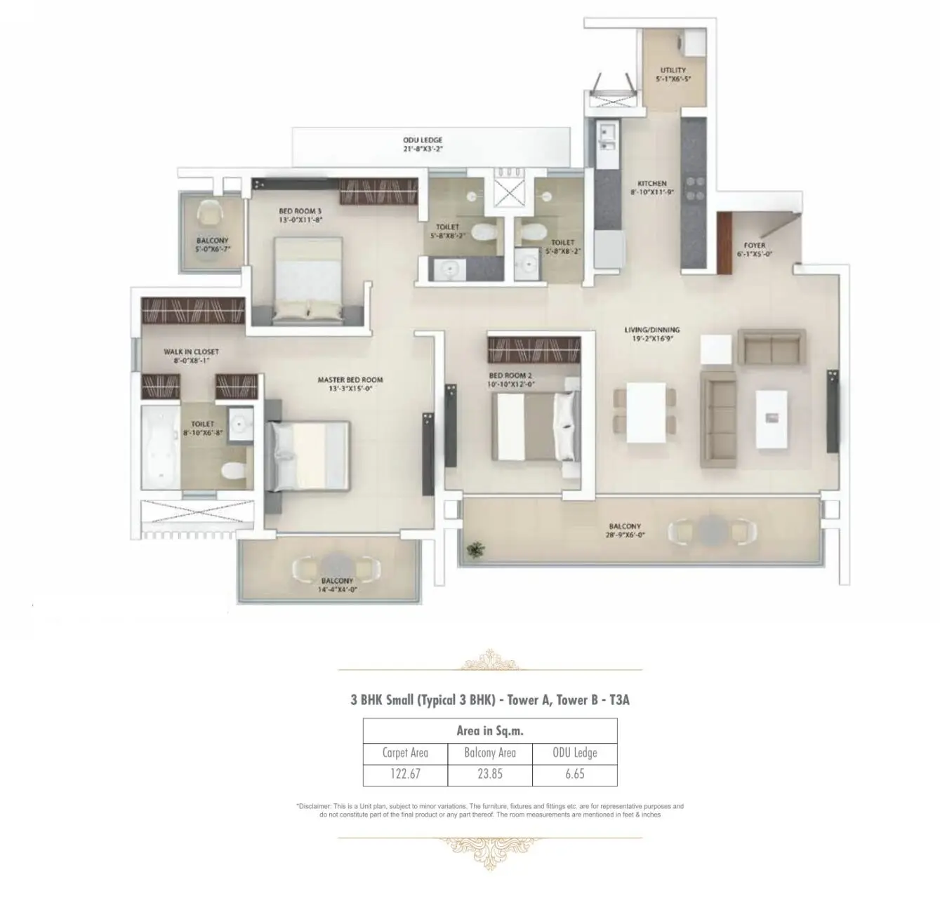 Tata Gurgaon Gateway Floor Plan